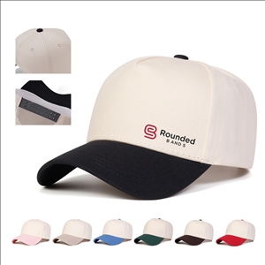 Two-Tone Cotton Baseball Cap